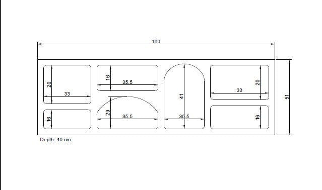 Ferlis - Console Table - White