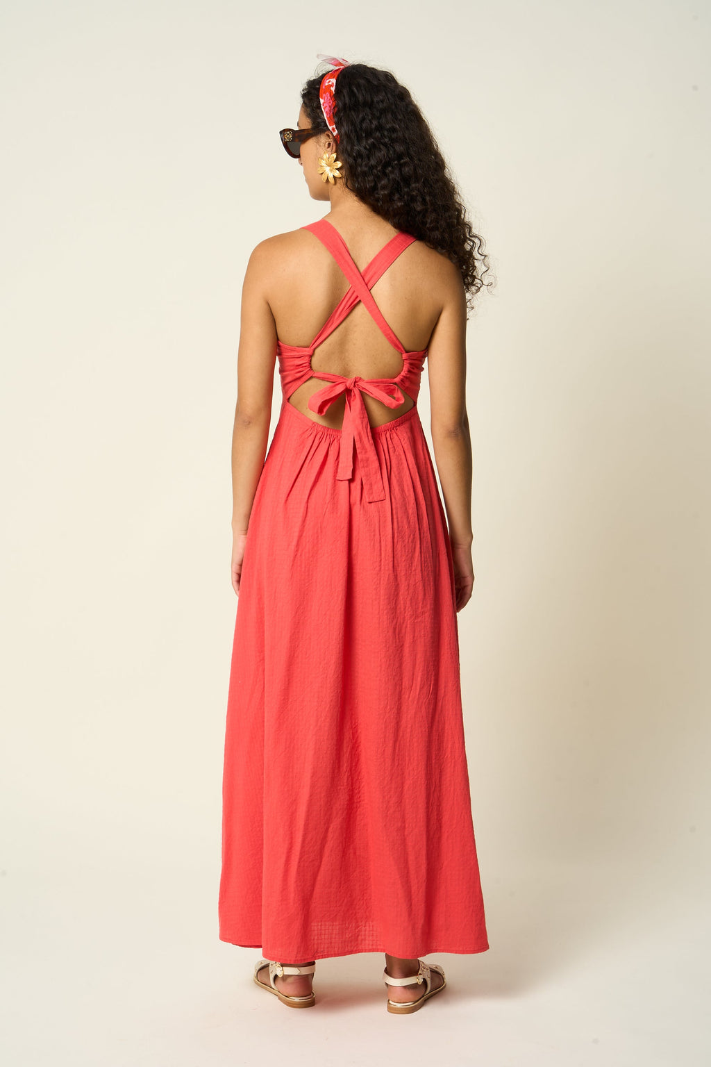 Rina Dress - Strawberry