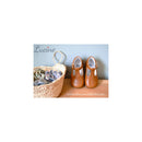 Chaussures Bébé Bottillons Salomé À Boucle Axel - Cuir Camel - Mixte
