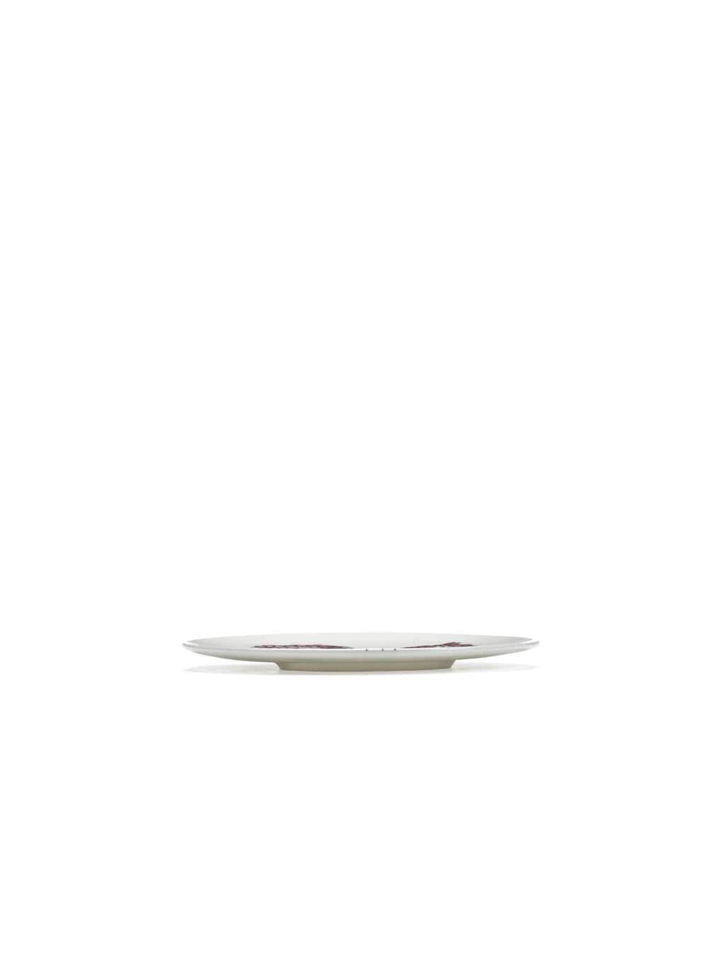 Midnight Flowers - Lot De 2 Soucoupes Pour Tasse À Café Basse - Porcelaine Bone China - Anemone Milk
