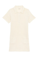 Robe En Maille Roux - Ecru