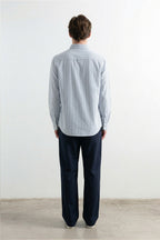 Chemise Duck Striped Light Blue