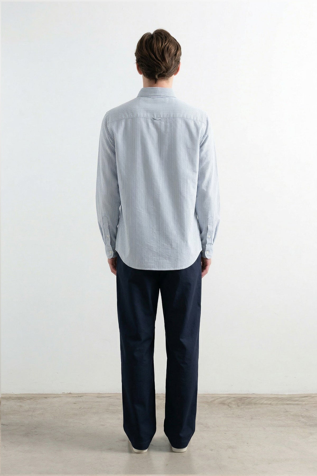 Chemise Duck Striped Light Blue
