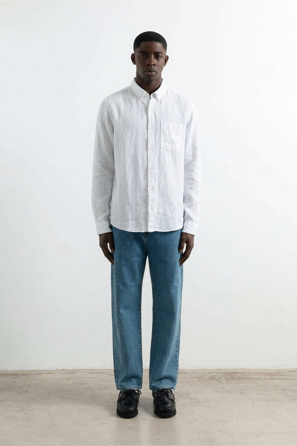 Chemise Linen White