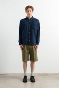 Chemise Linen Navy