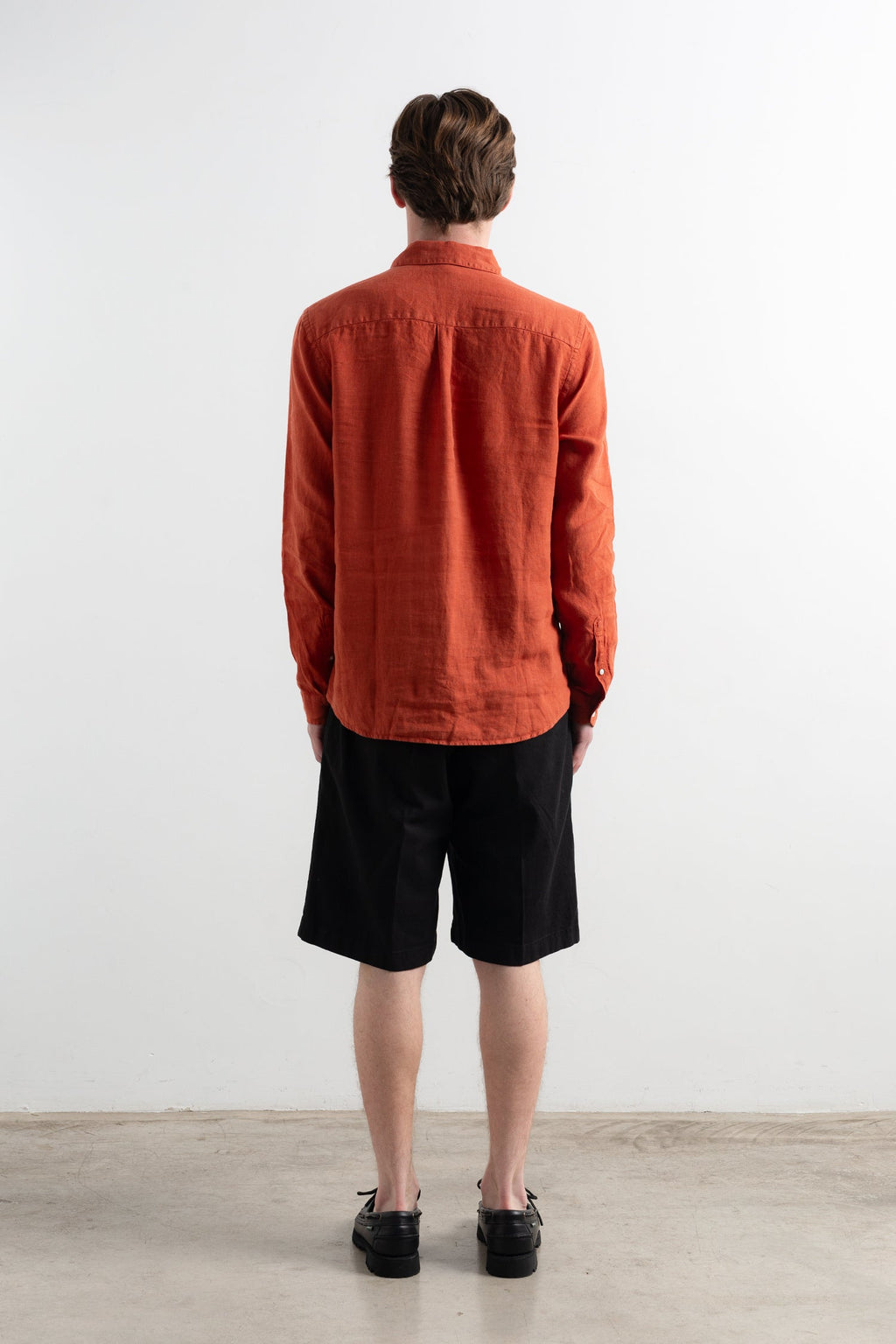Chemise Linen Brick