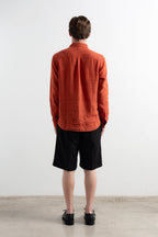 Chemise Linen Brick
