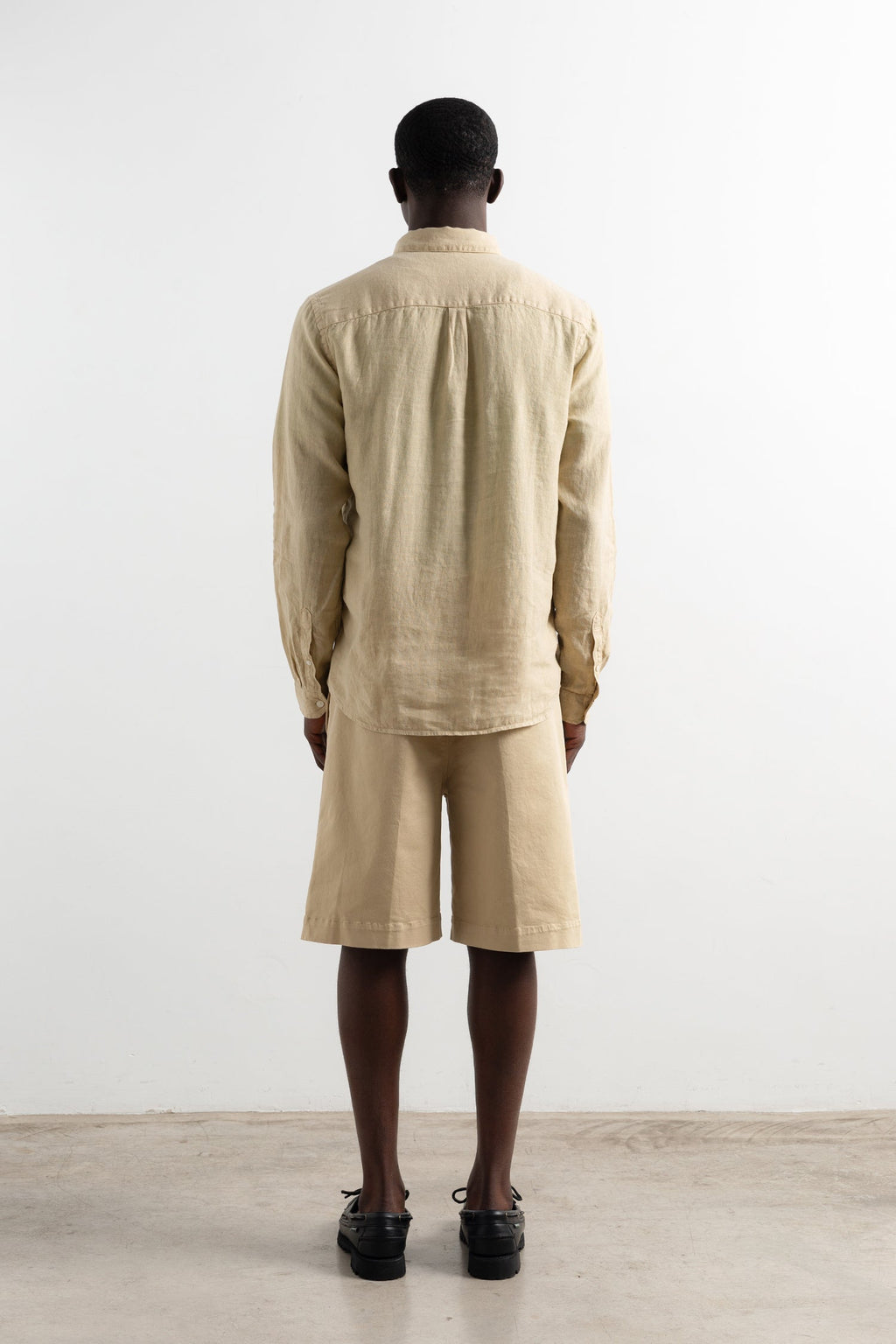 Chemise Linen Tan