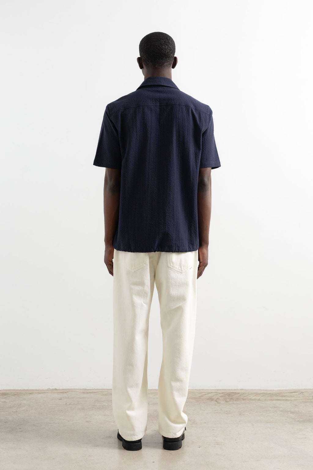 Chemise Manches Courtes Travis Navy