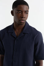 Chemise Manches Courtes Travis Navy