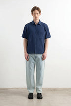 Camisa Tumbler Dk Blue