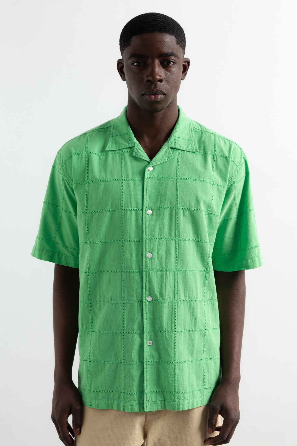 Camisa de Manga Corta Freedom Green