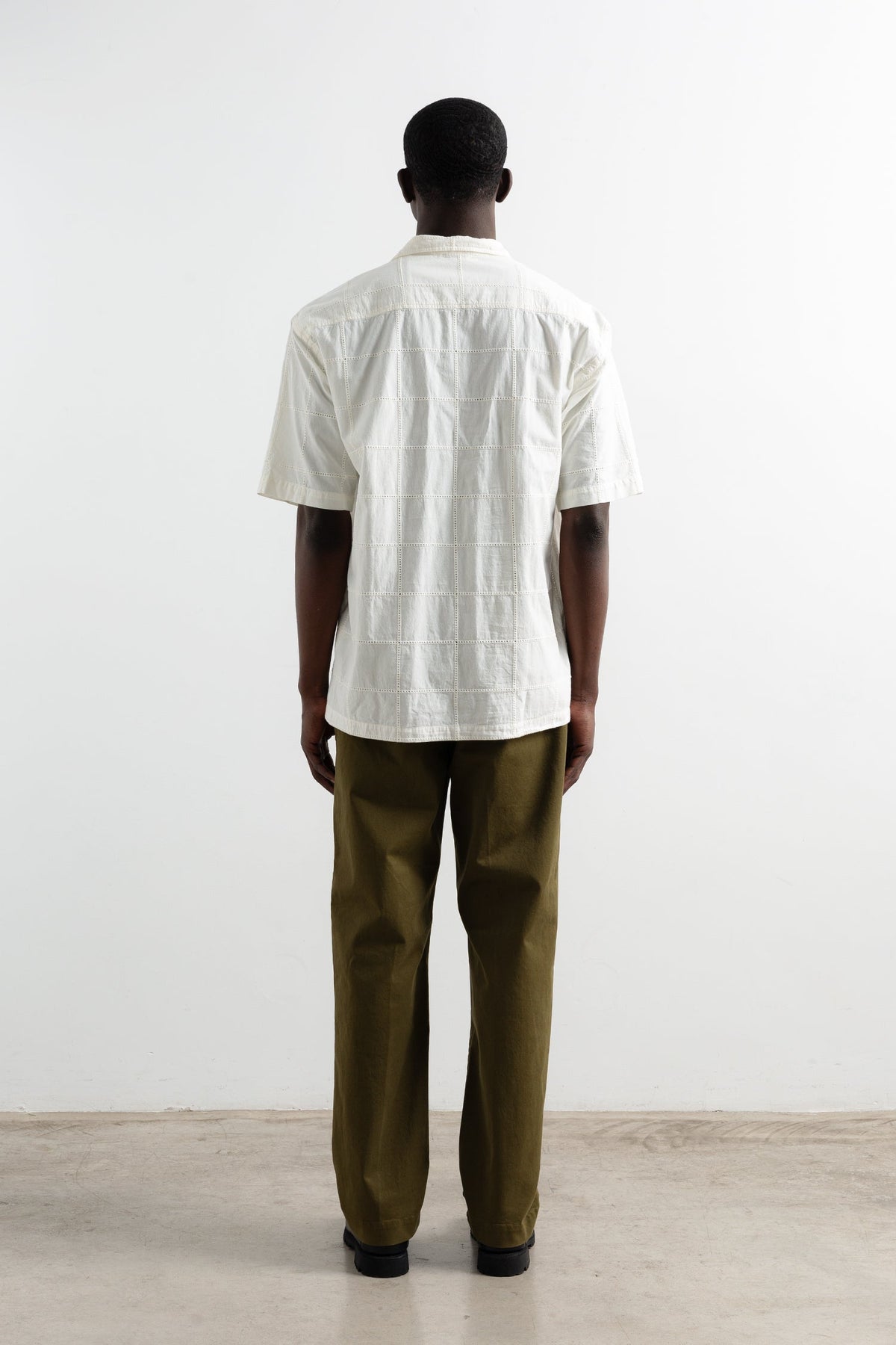 Chemise Manches Courtes Freedom Off White