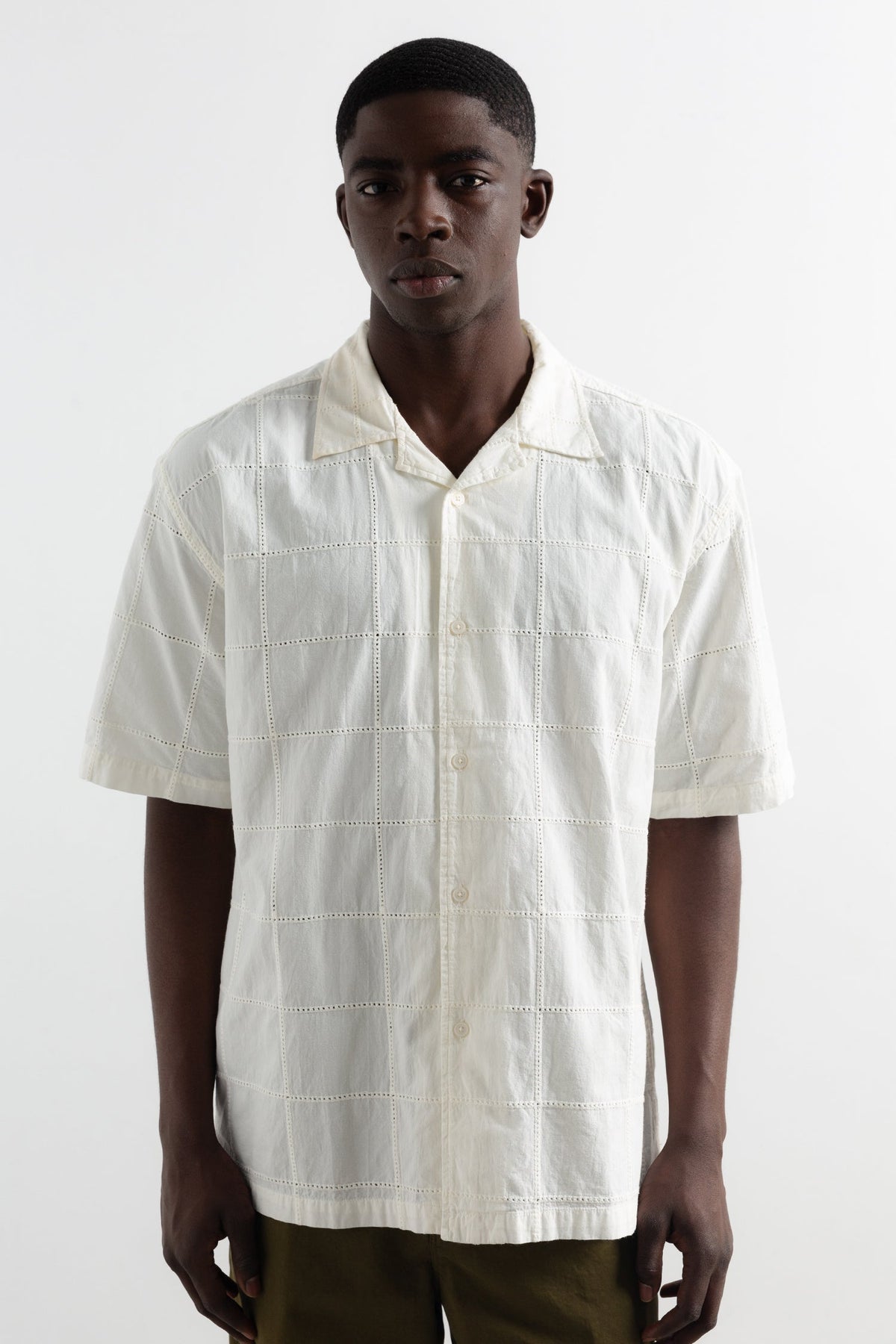 Chemise Manches Courtes Freedom Off White