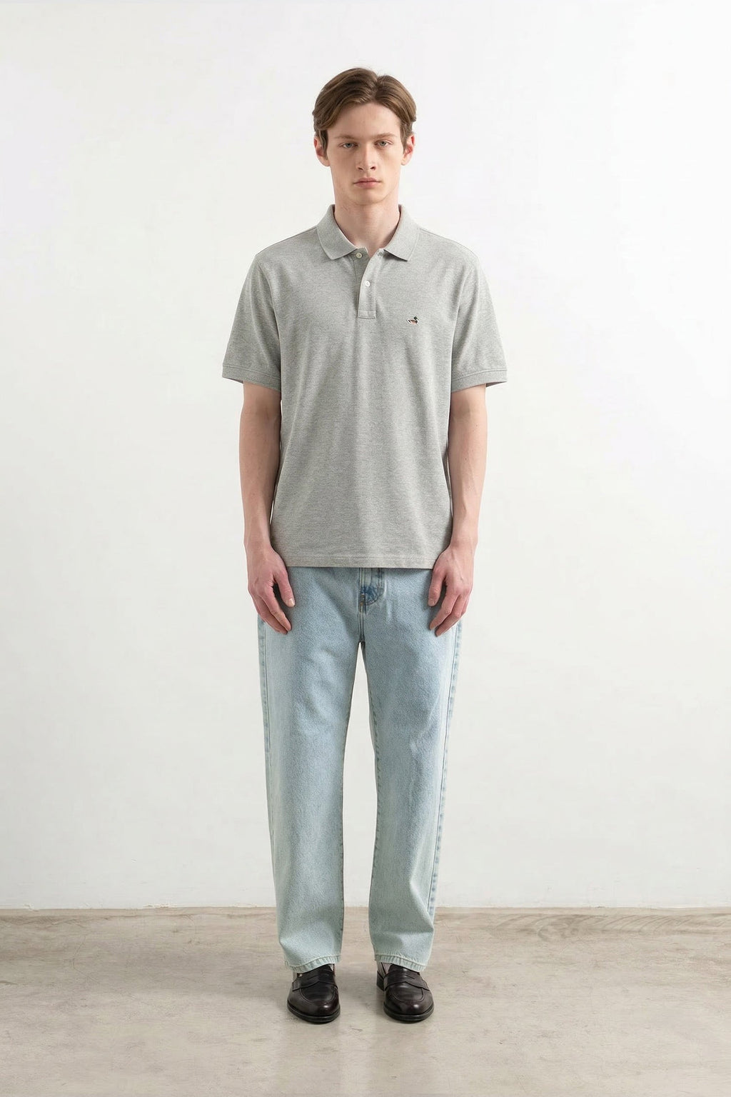 Polo Duck Grey Melange