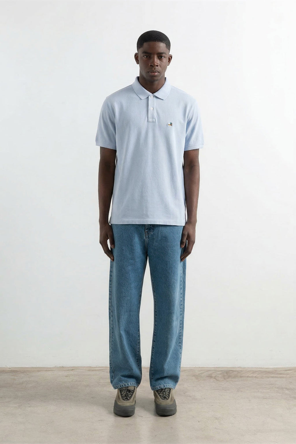 Poloshirt Duck Light Blue