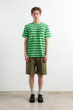Flame Stripes Green T-Shirt