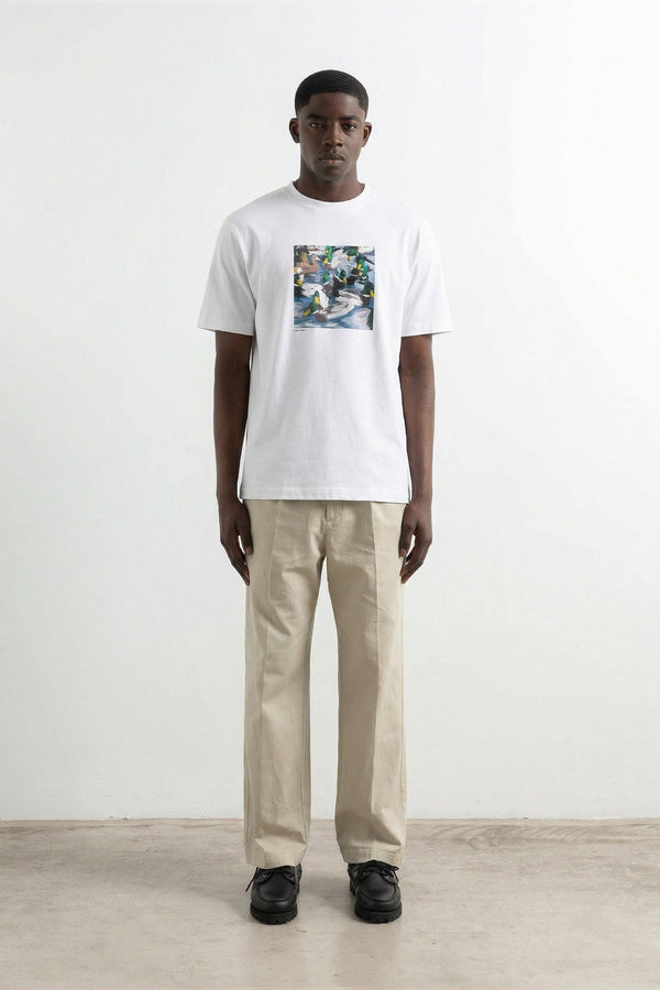 T-Shirt Duck Lake White