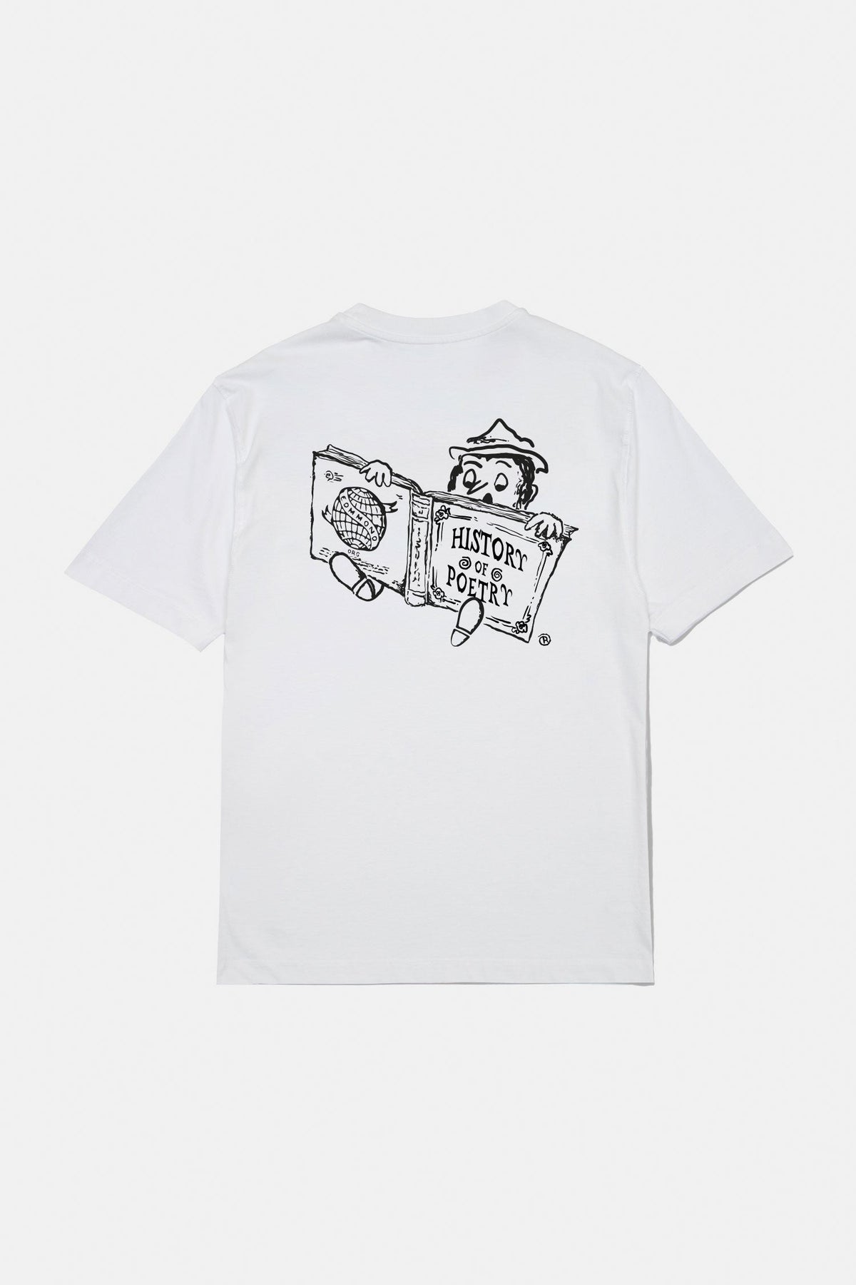 T-Shirt Bookstore White