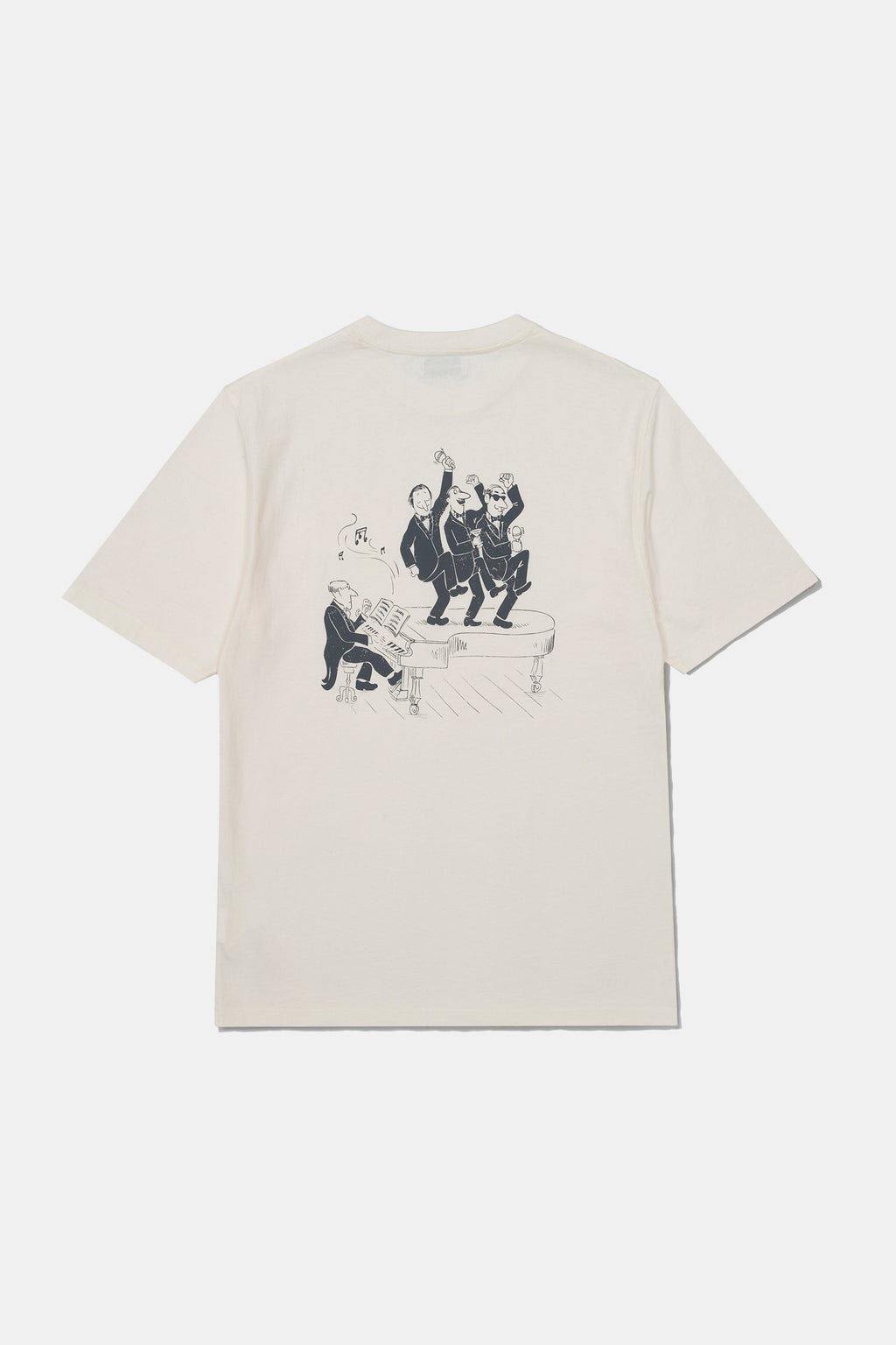 Keynotes T-Shirt Råhvid