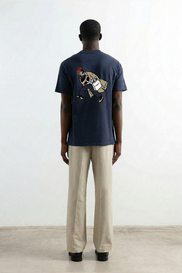 T-shirt Melomaniac Navy