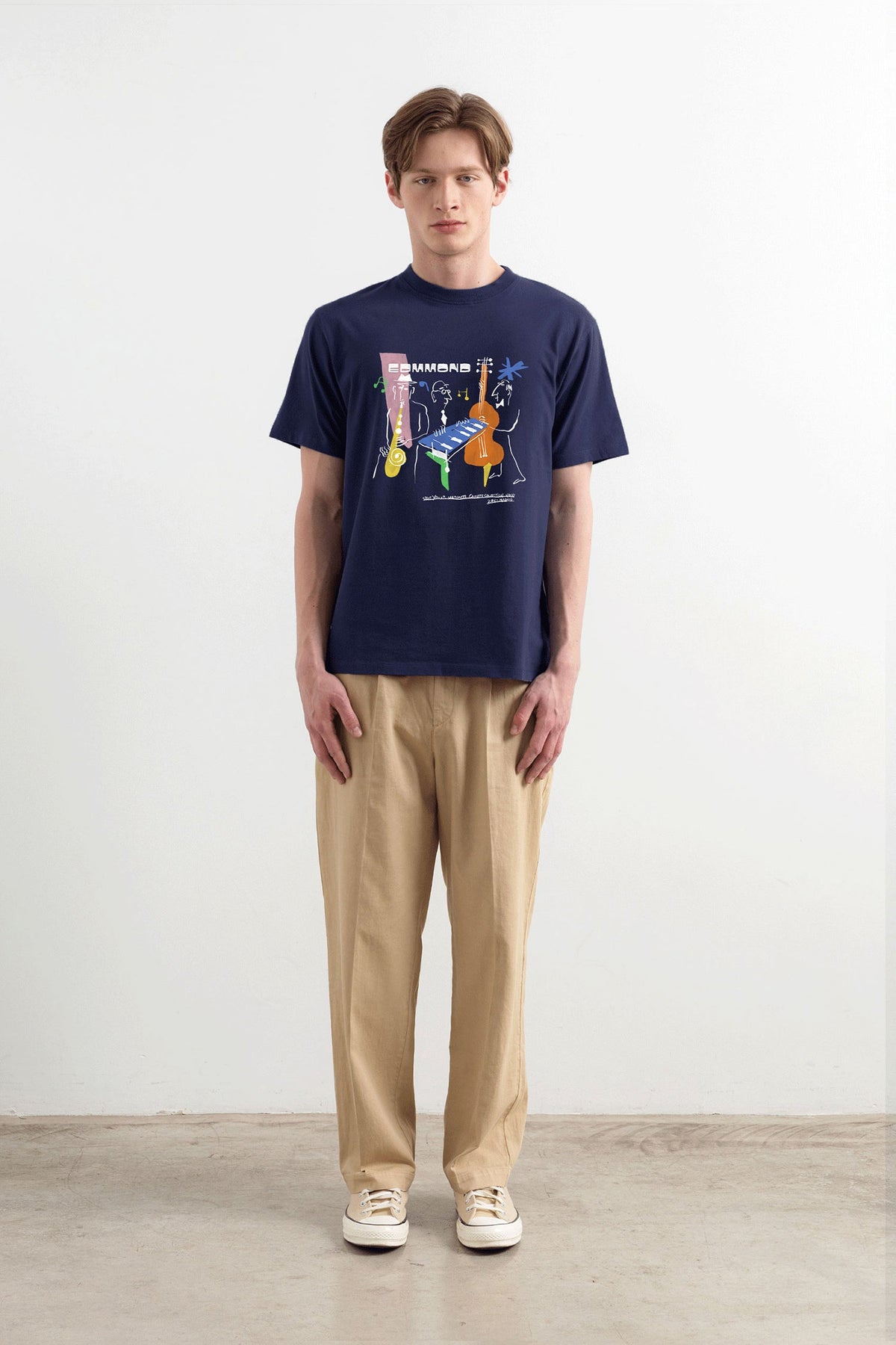Camiseta Cassette Navy