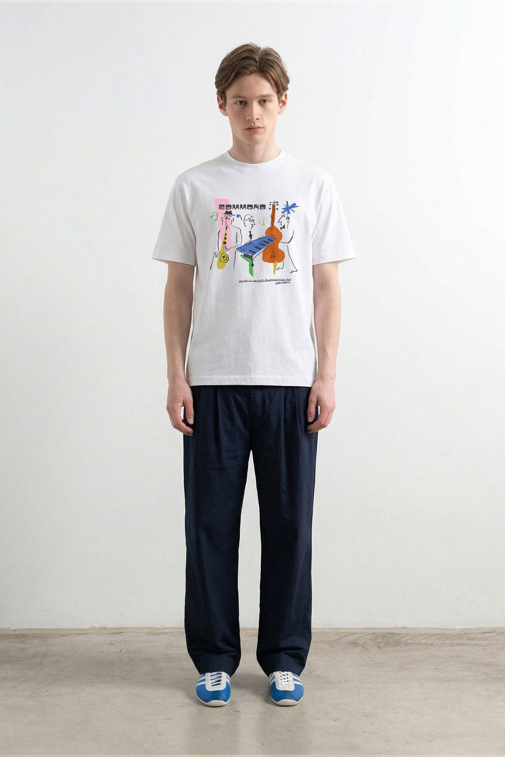 T-shirt Cassette White