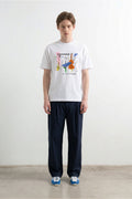 T-shirt Cassette White