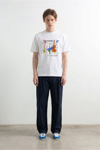T-shirt Cassette White