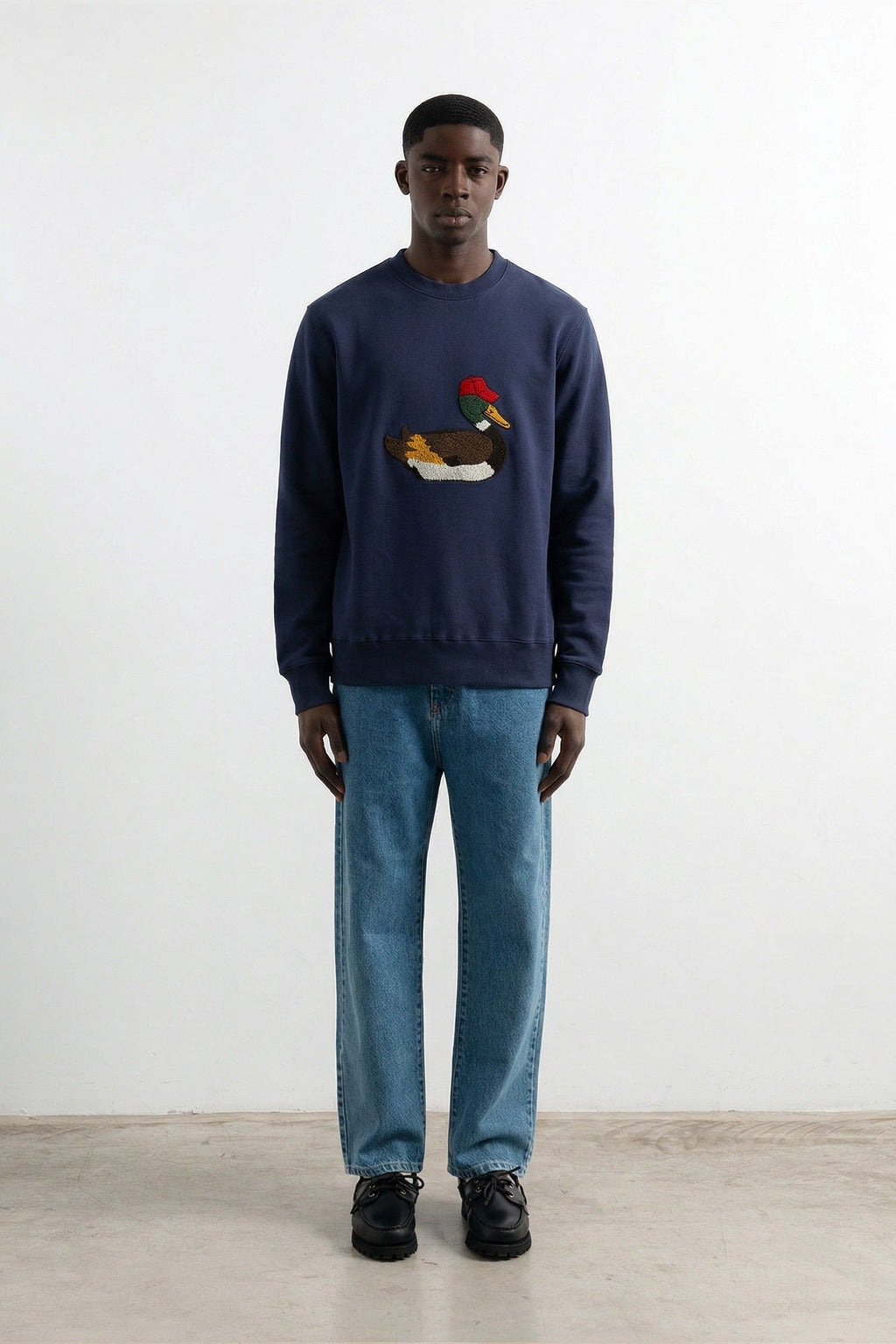 Sweatshirt Duck Hunt Navy