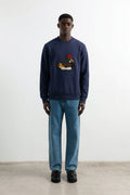 Sweatshirt Duck Hunt Navy
