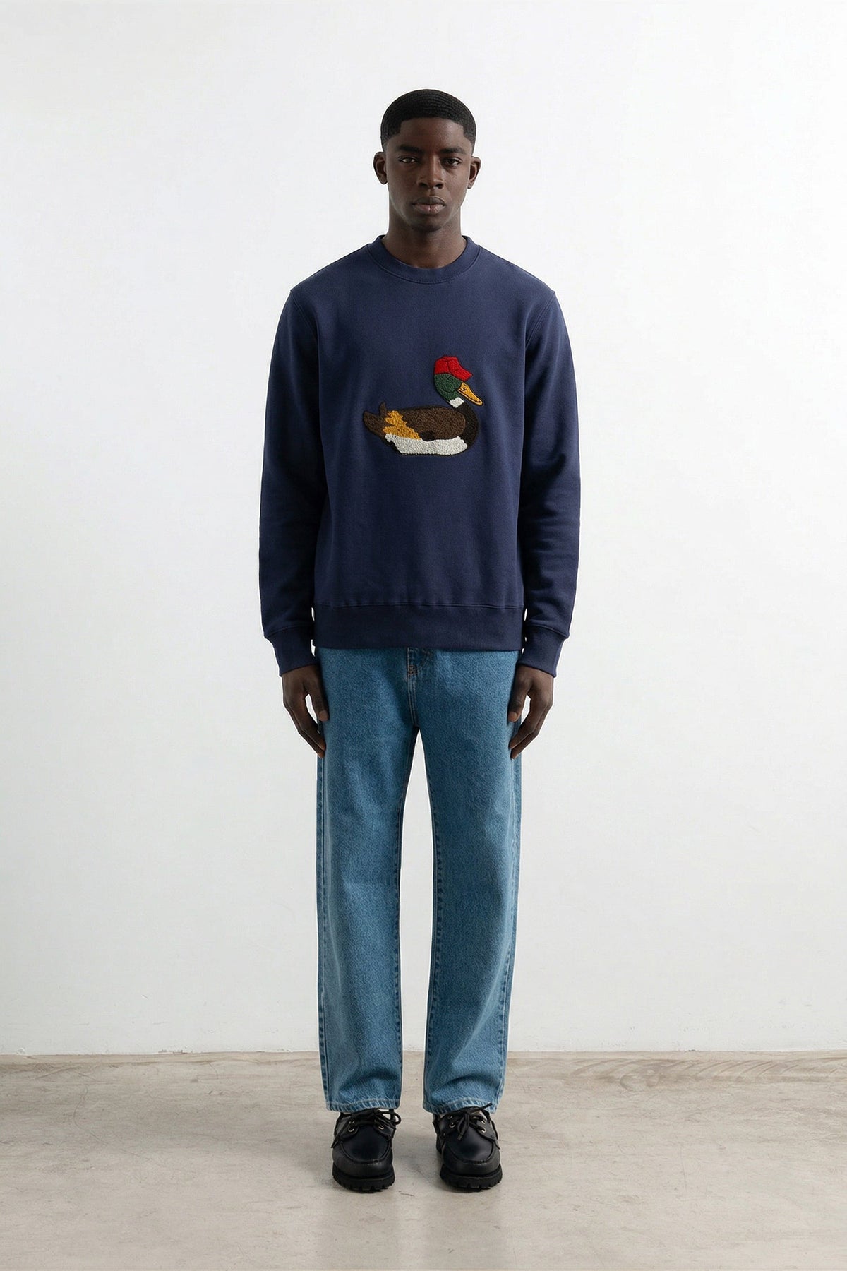 Sweatshirt Duck Hunt Navy