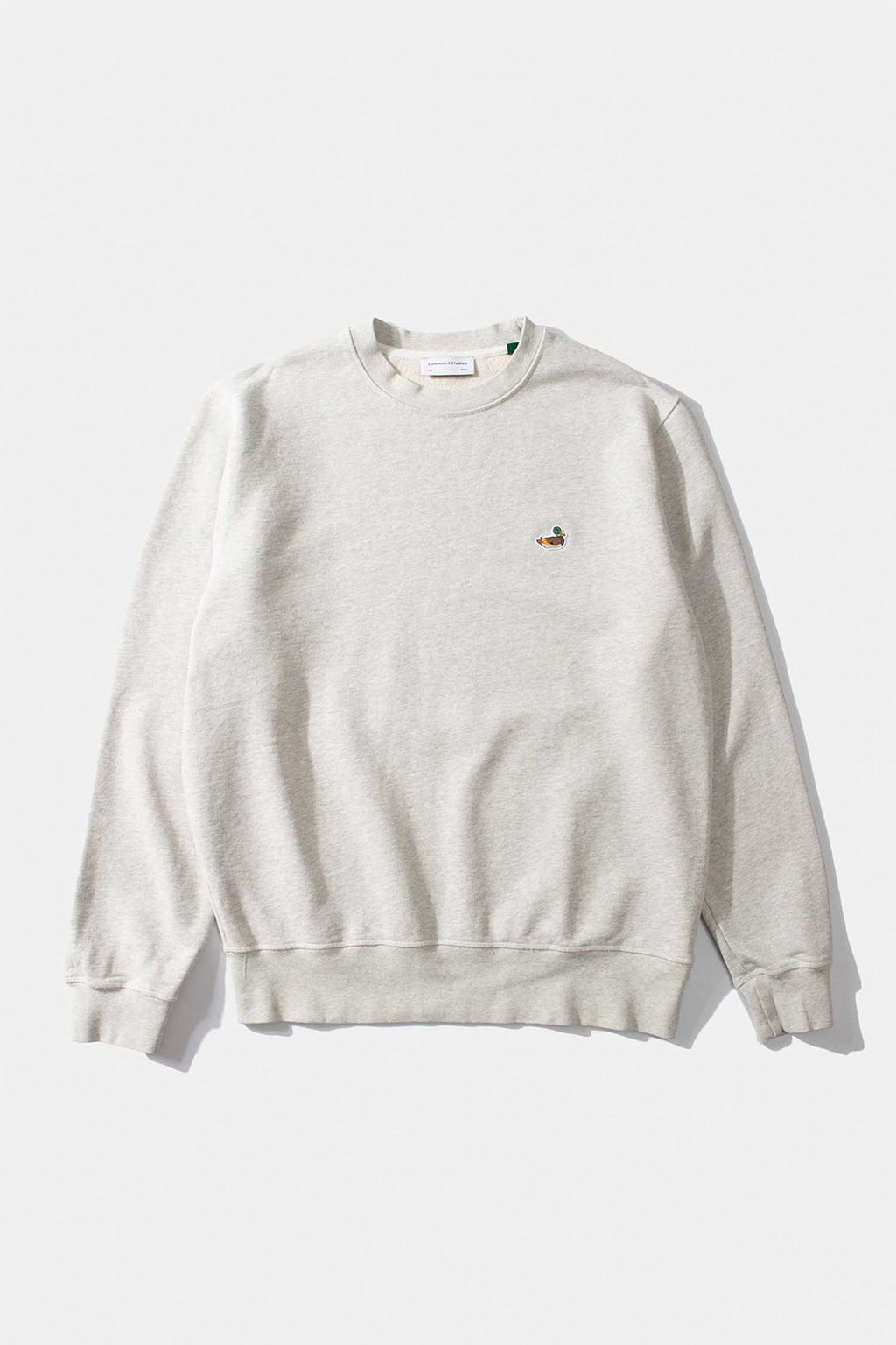 Sweatshirt Duck Patch Grey Melange