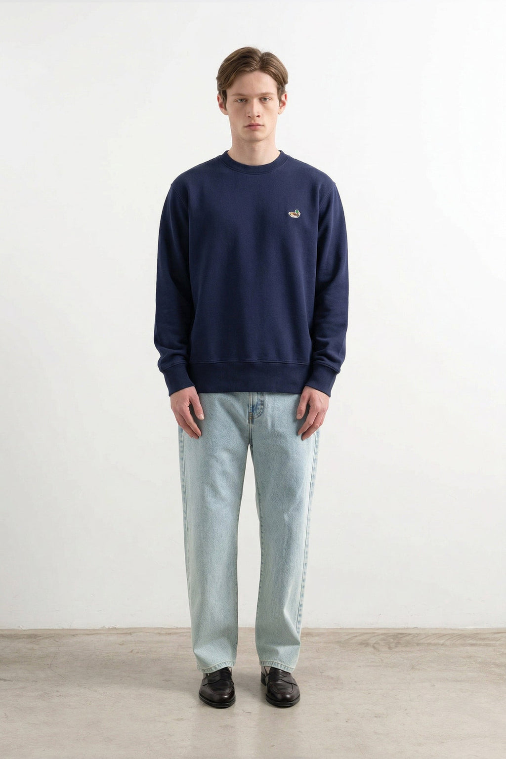 Sweatshirt Duck Patch Navy