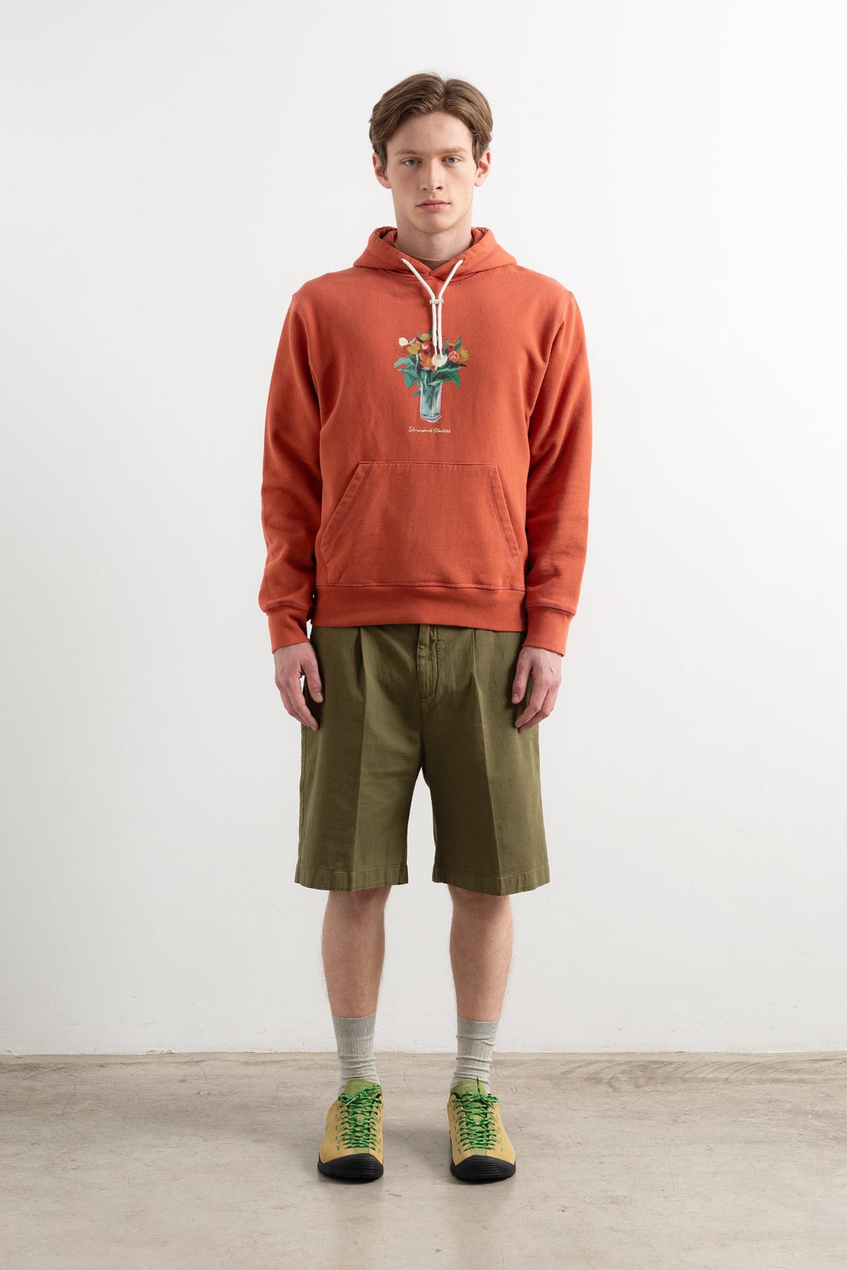 Sweat À Capuche Lush Brick