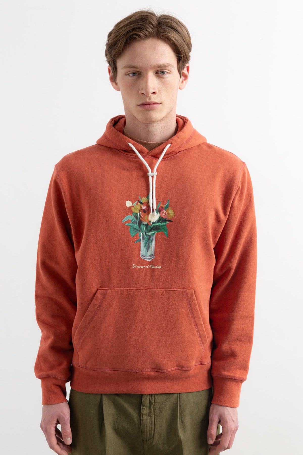 Sweat À Capuche Lush Brick