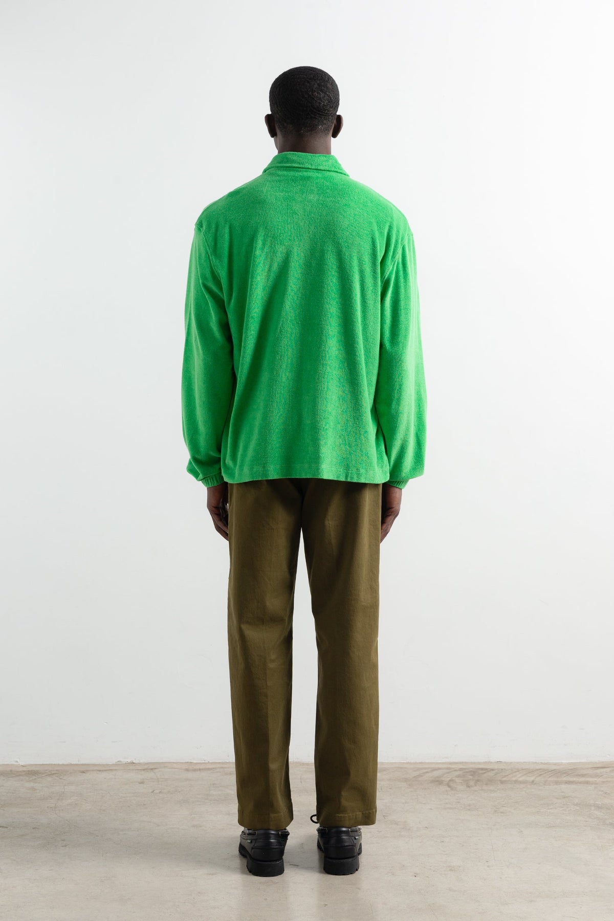 Rozpinana bluza Terry Green