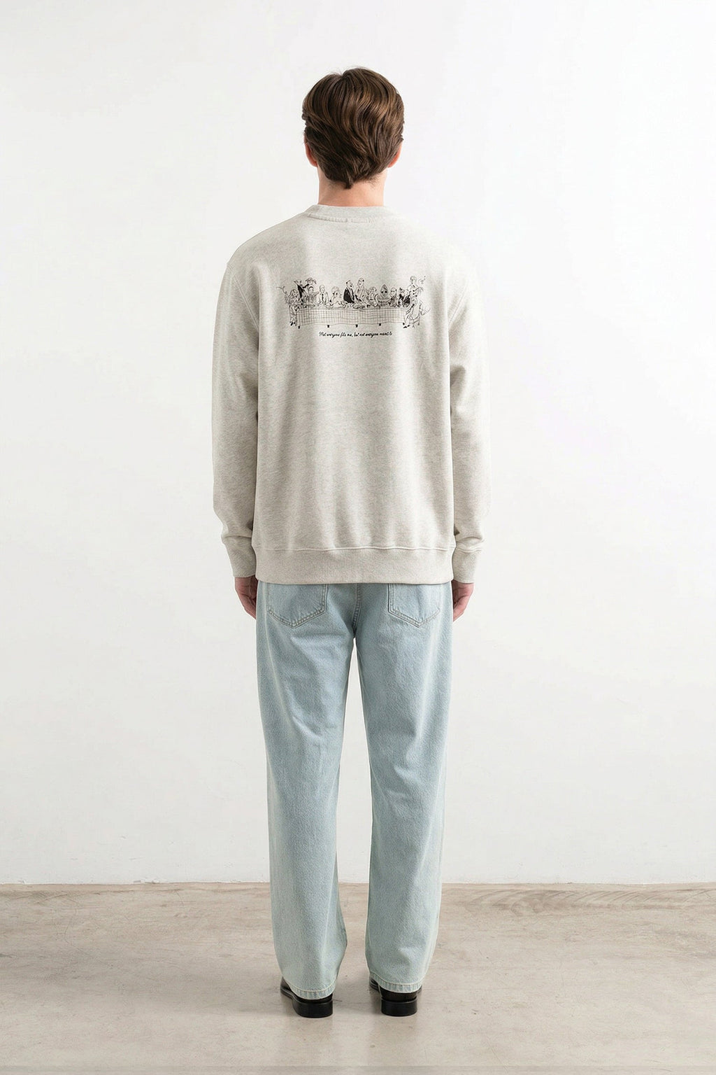 Sweat Banquet Hall Light Grey Melange
