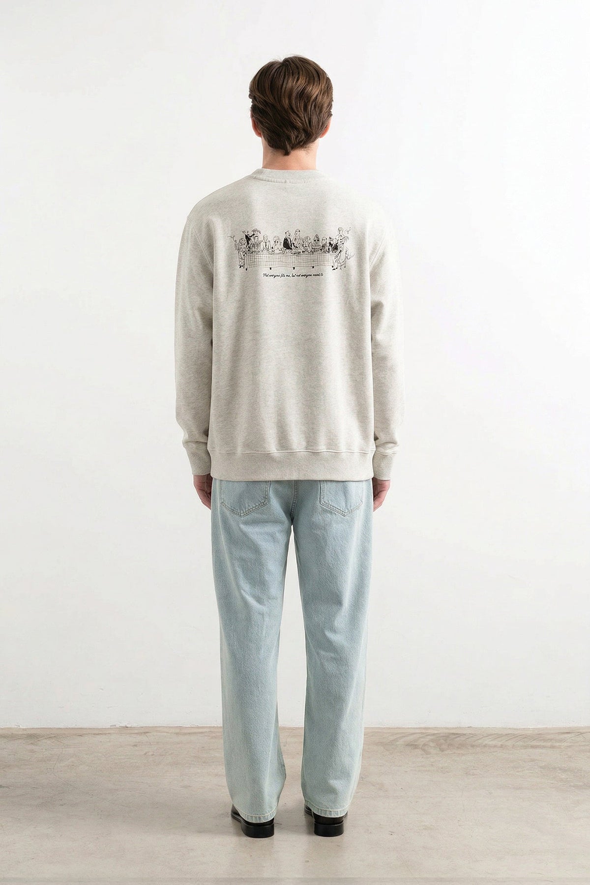 Sweat Banquet Hall Light Grey Melange