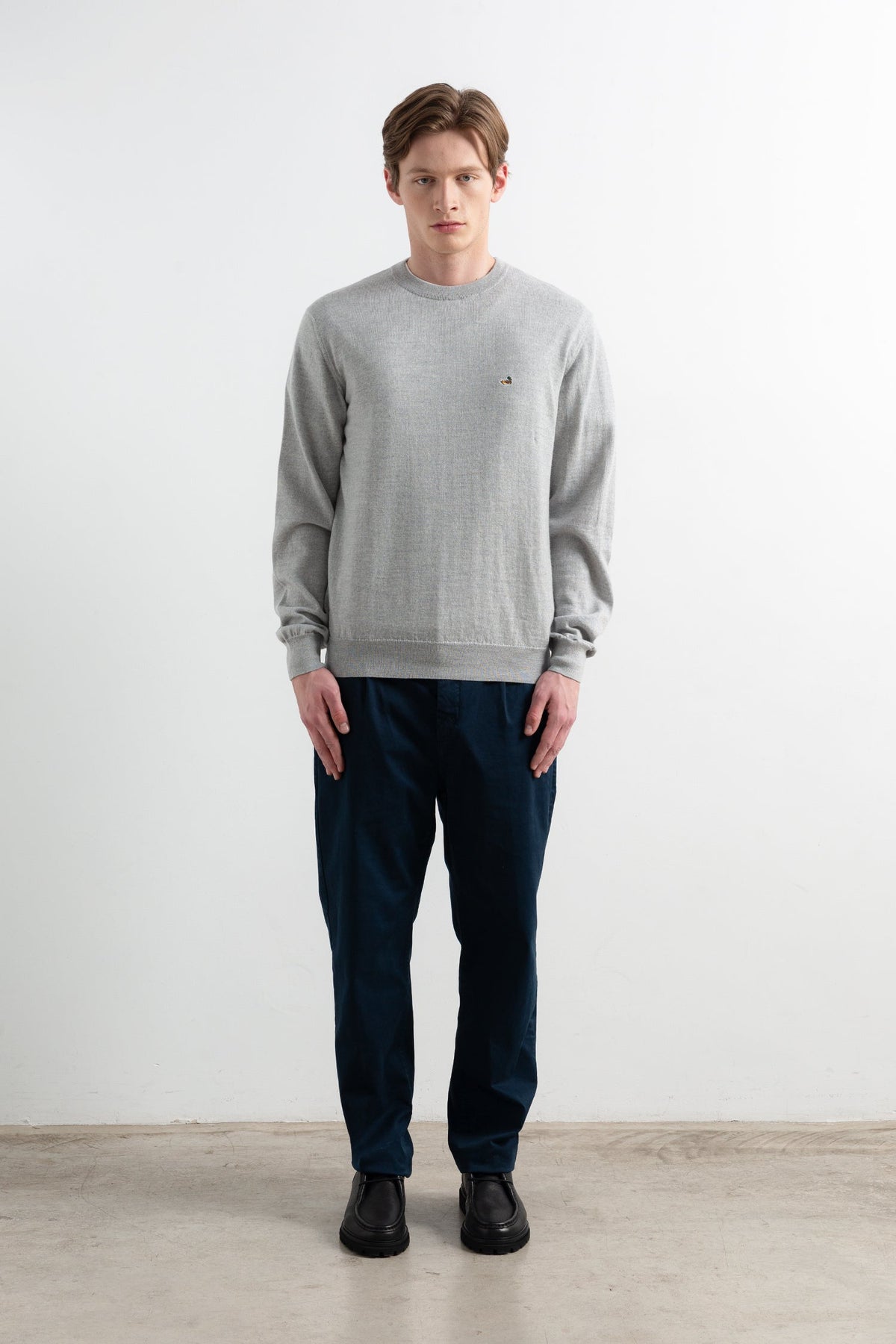 Jersey Duck Grey Melange