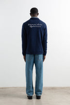 Maglione In Maglia Signature Navy