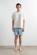 Maillot De Bain Mini Logo Light Blue