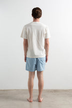 Maillot De Bain Mini Logo Light Blue