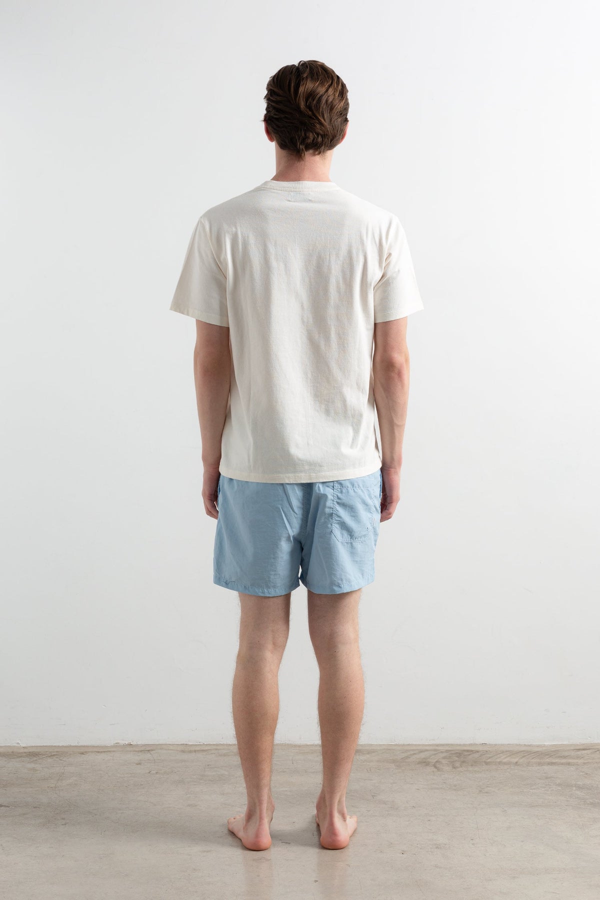 Maillot De Bain Mini Logo Light Blue