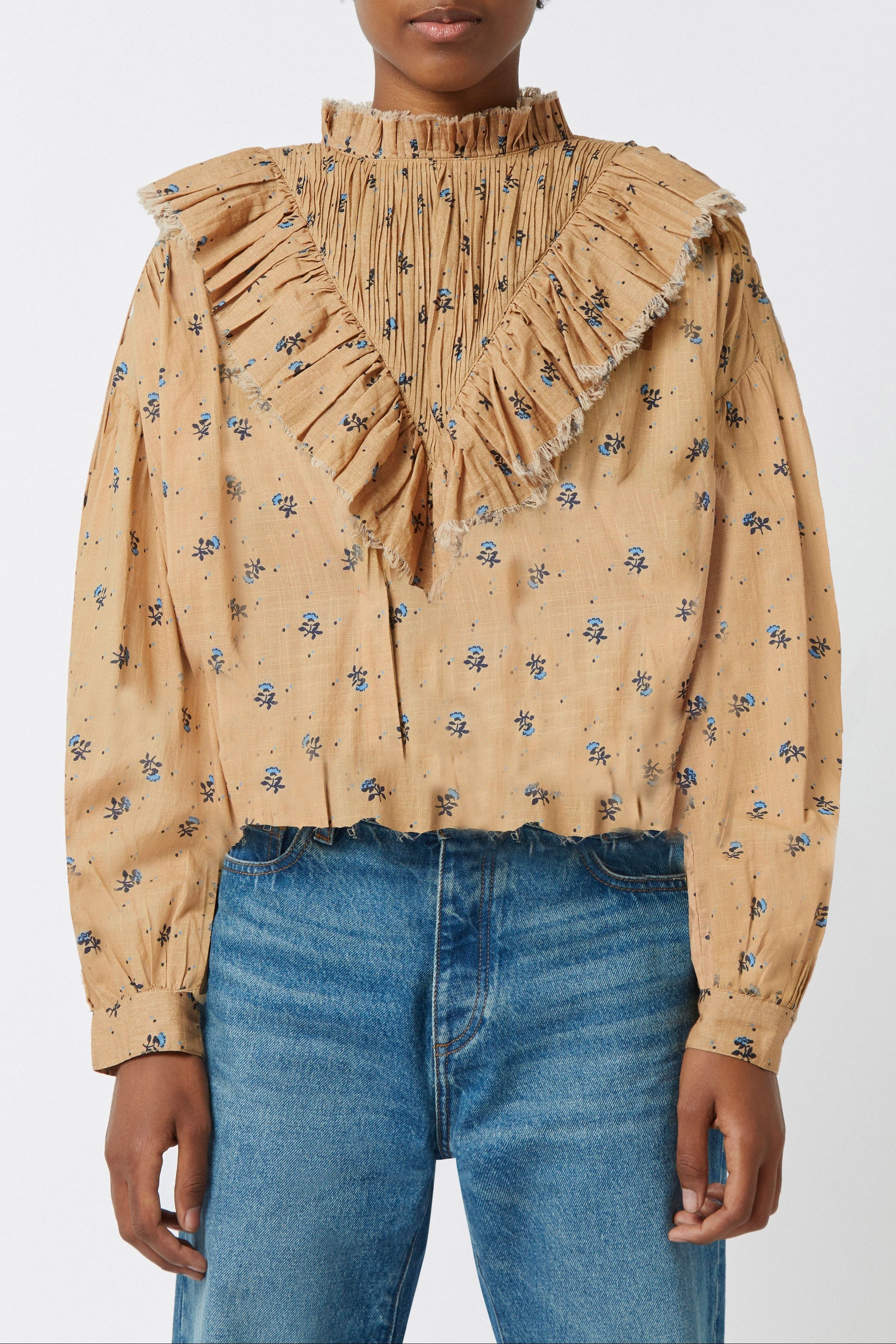 Jack Lyrics CARAMEL Blouse