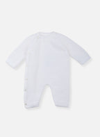 Robes Et Combinaisons Combinaison Bébé Nid D'Abeille - Blanc