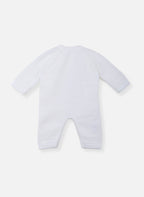 Robes Et Combinaisons Combinaison Bébé Nid D'Abeille - Blanc