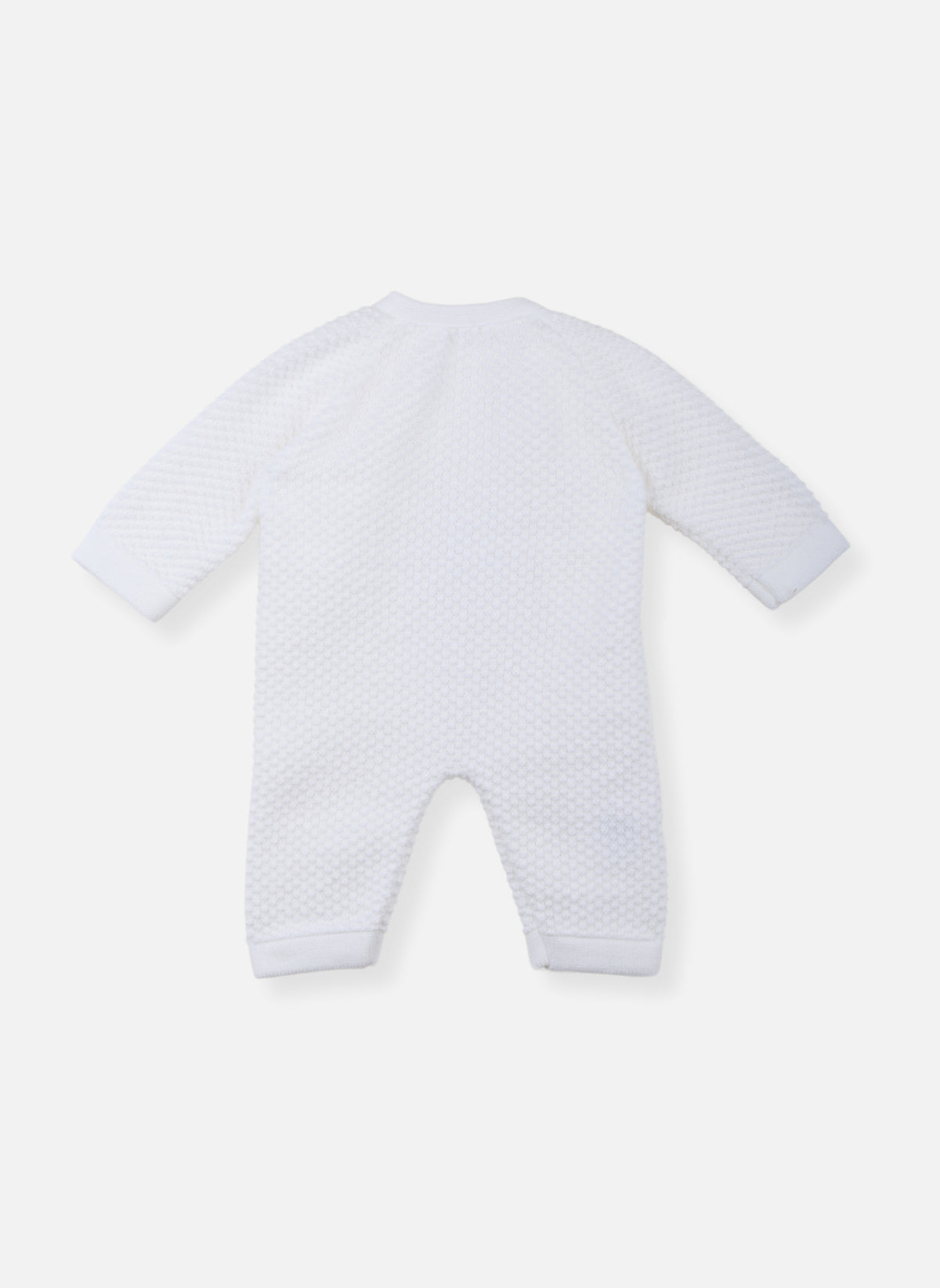 Robes Et Combinaisons Combinaison Bébé Nid D'Abeille - Blanc