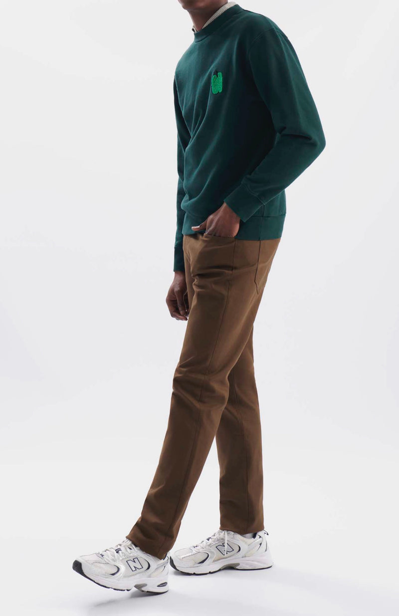 Sweatshirt Sw Pimiento - Dark Green - Homme