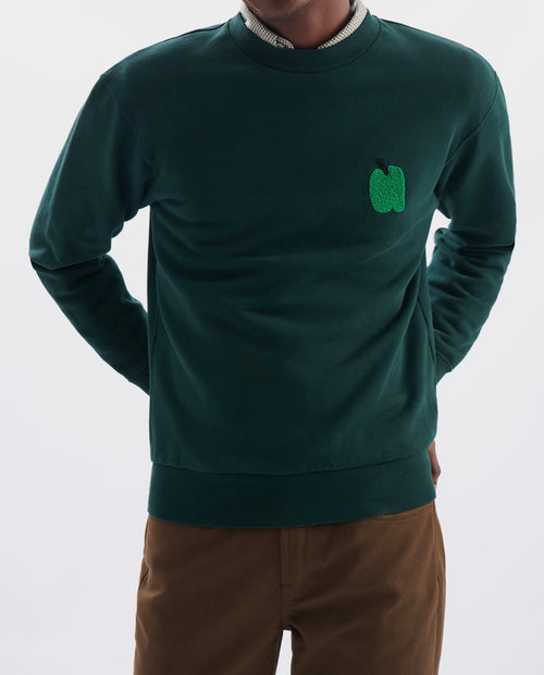 Sweatshirt Sw Pimiento - Dark Green - Homme